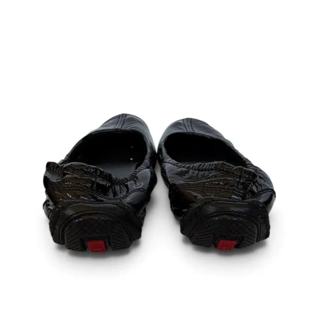 Prada Black Patent Leather Ballet Flats 36 US 6